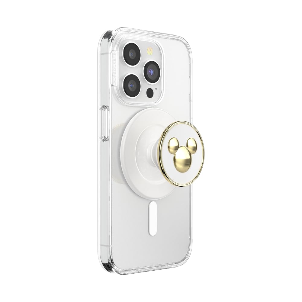 Popsockets Disney Magnetic Cell Phone Grip With Magsafe Adapter Ring - Enamel Mickey Mouse