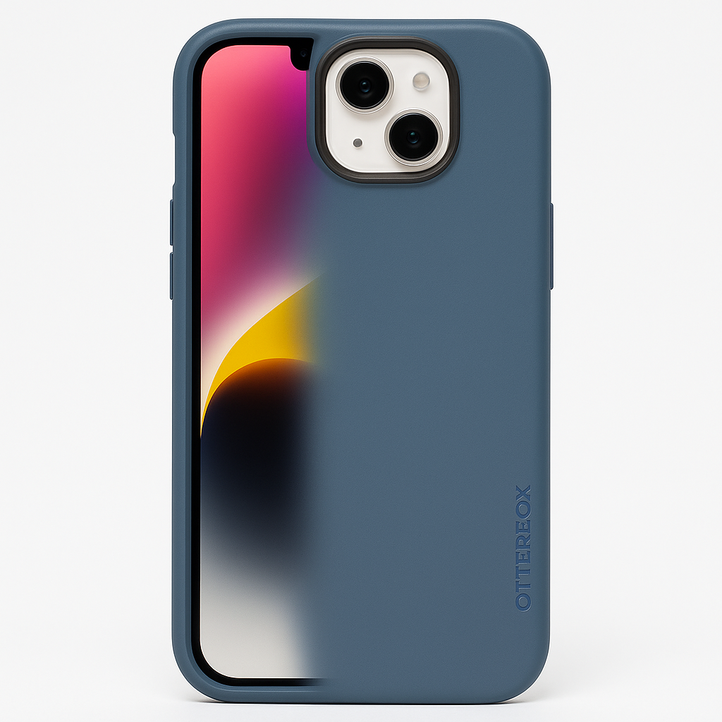 Otterbox Symmetry+ Magsafe Case For Iphone 14 Plus, Blue Grey