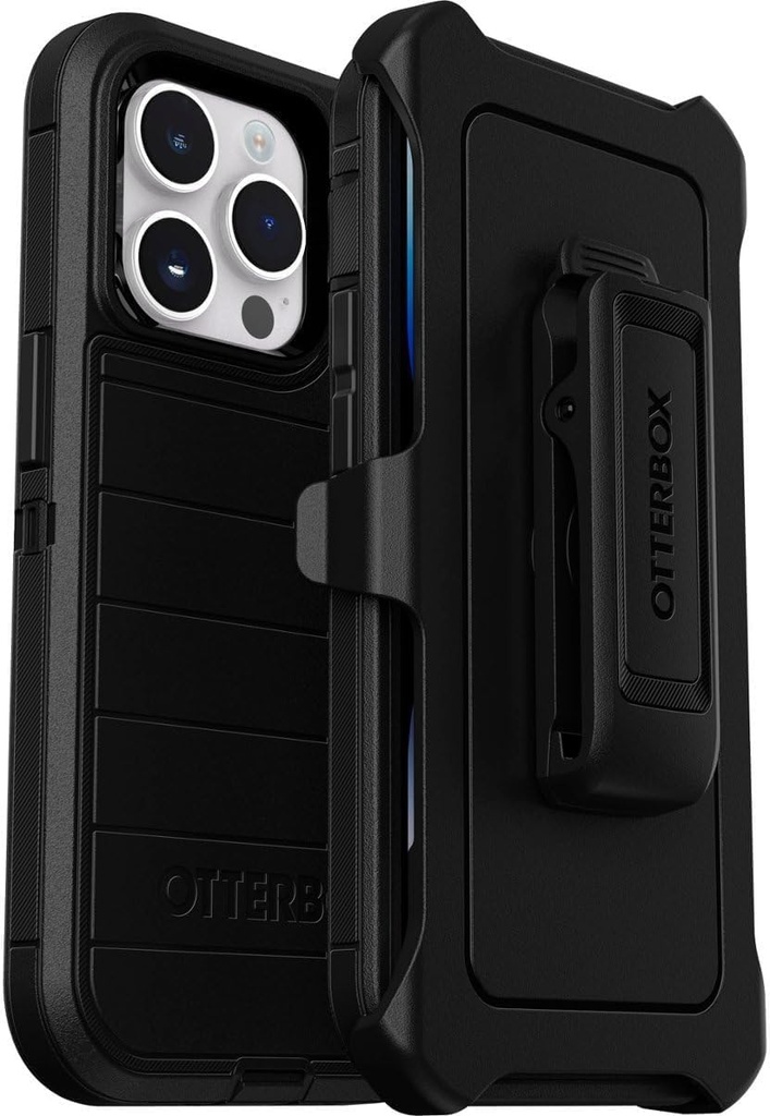 Otterbox Defender Pro Series Case And Holster For Iphone 14 Pro - Black