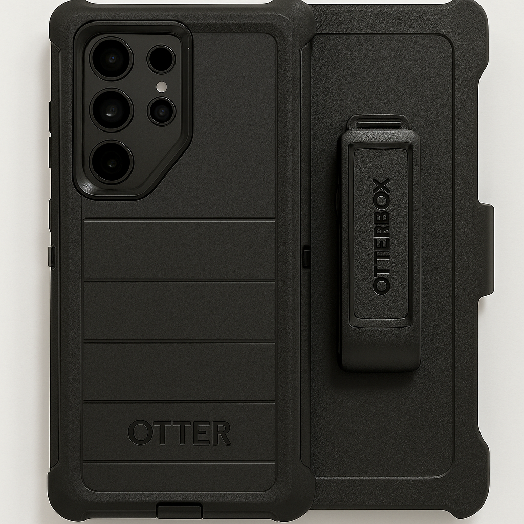 Otterbox Defender Series Pro Case For Galaxy S23 Ultra, Black