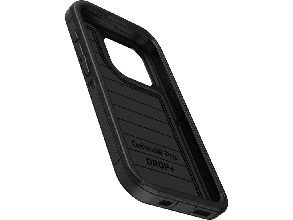 Otterbox Defender Pro Case For Apple Iphone 15 Pro - Black