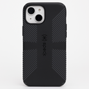 Speck Candyshell Grip With Magsafe Case For Iphone 15 Plus And Iphone 14 Plus, Black And Slate Grey