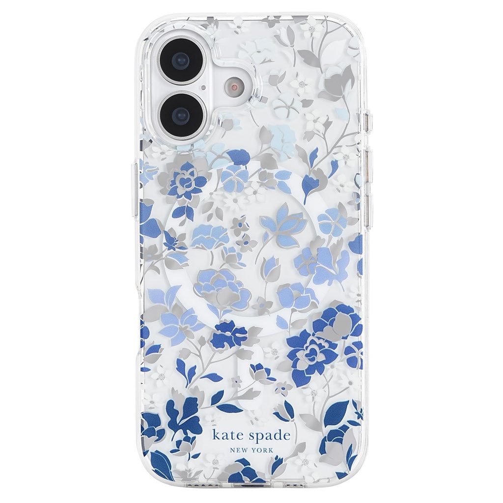 Kate Spade New York Flowerbed Blue Magsafe Iphone 17 Case