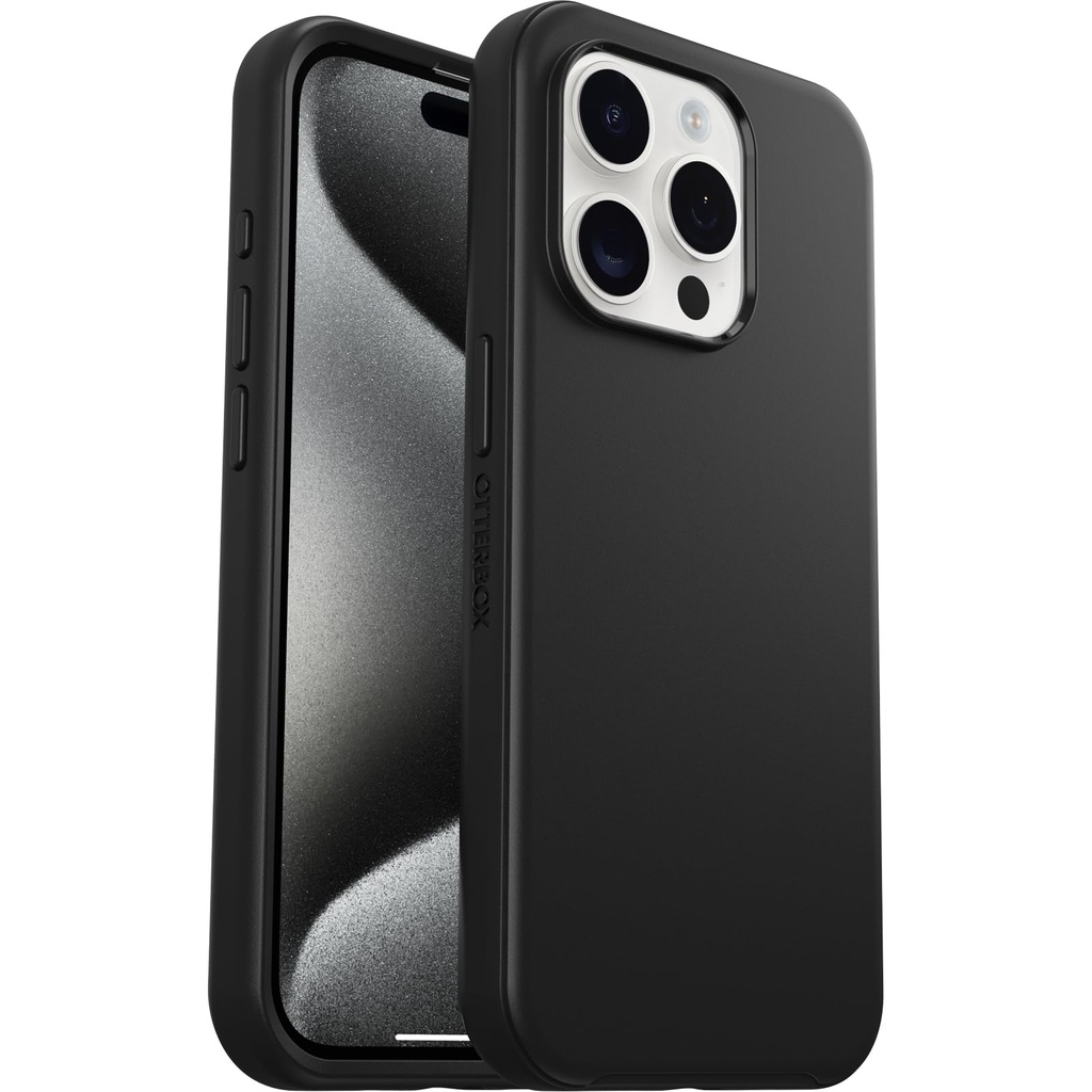 Otterbox Symmetry Plus Magsafe Case For Apple Iphone 15 Pro - Black