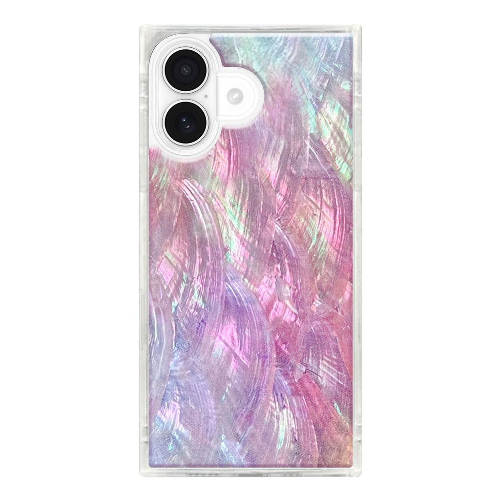 Flaunt Official Square Protective Case For Iphone 17 - Pink