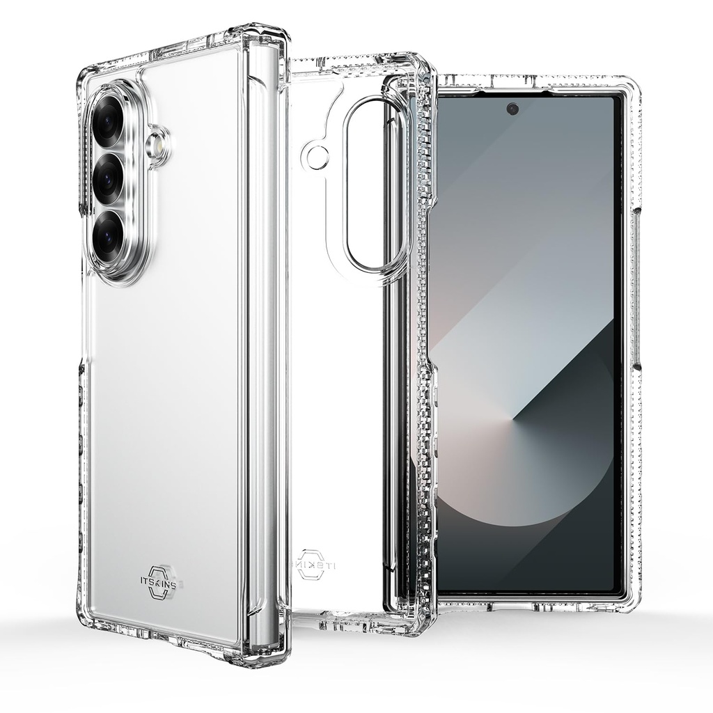 Itskins Hybrid_R Fitted Hard Shell Case For Samsung Galaxy Z Fold7 - Clear