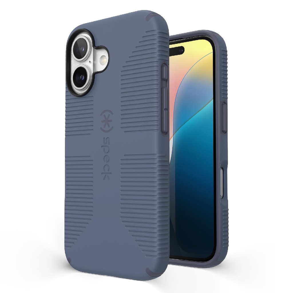 Candyshell Grip Magsafe Case For Iphone 16 - Mystery Blue/Faded Denim