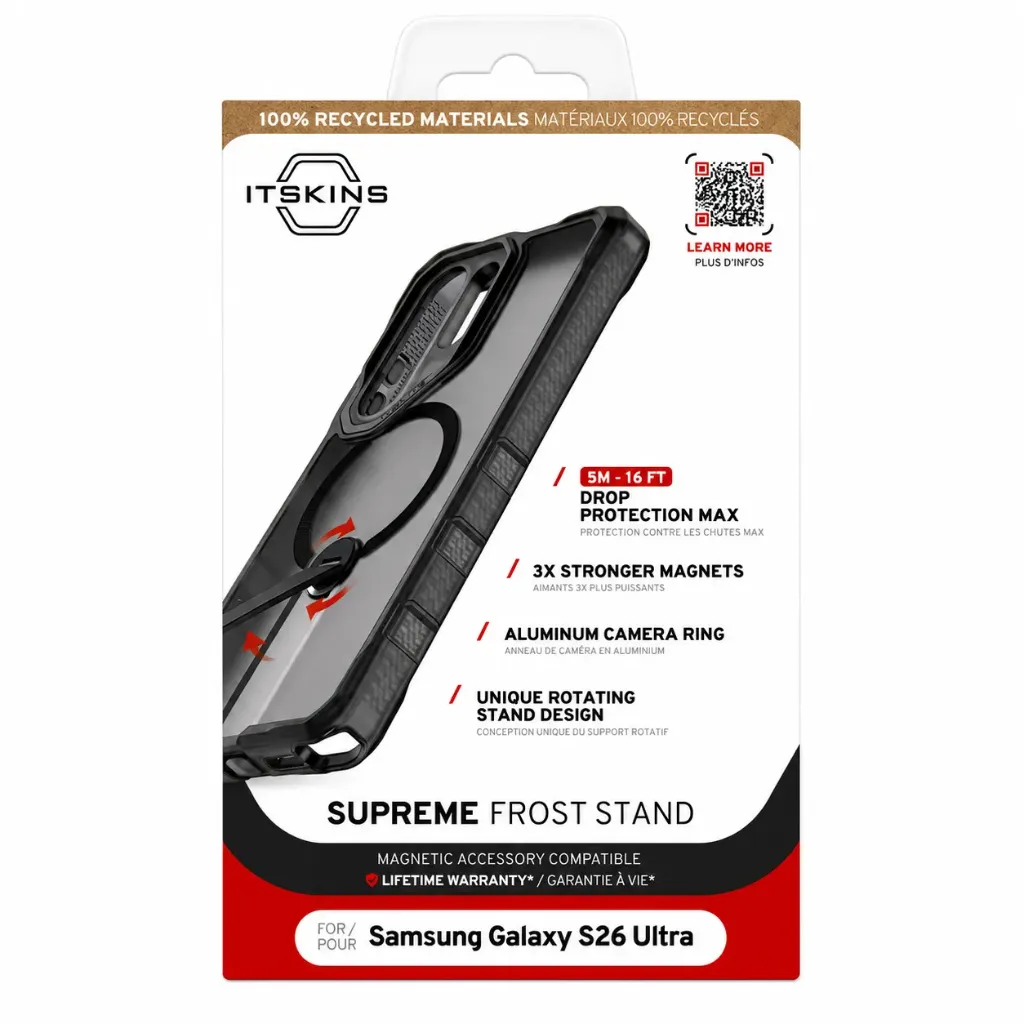 Itskins Samsung Galaxy S26 Ultra SUPREME R / FROST STAND with MagSafe