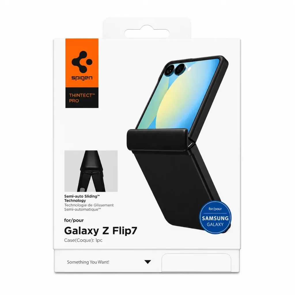 Spigen Thintect Pro Case for Galaxy Z Flip 7 - Black