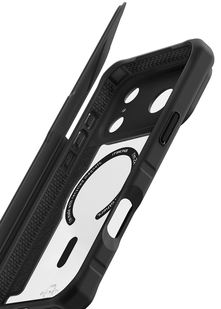 Itskins Hybrid R Folio Protective Phone Case For Iphone 17 Pro Max