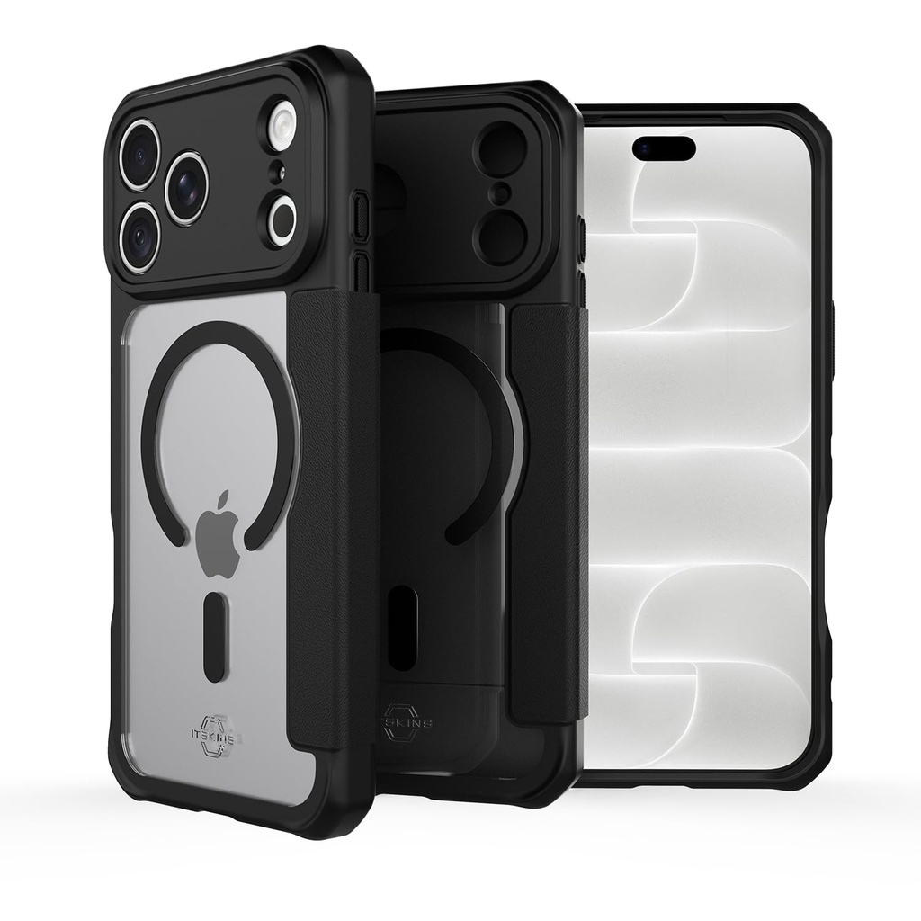 ITSKINS Hybrid R Folio Protective Phone Case for iPhone 17 Pro