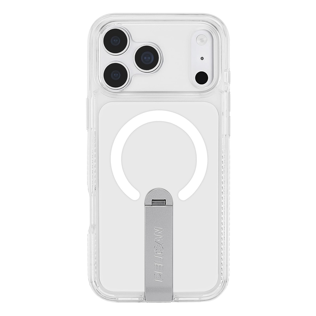 iPhone 18 Pro  / iPhone 17 Pro Pelican Protector - Clear w/ MagSafe w/ Stand