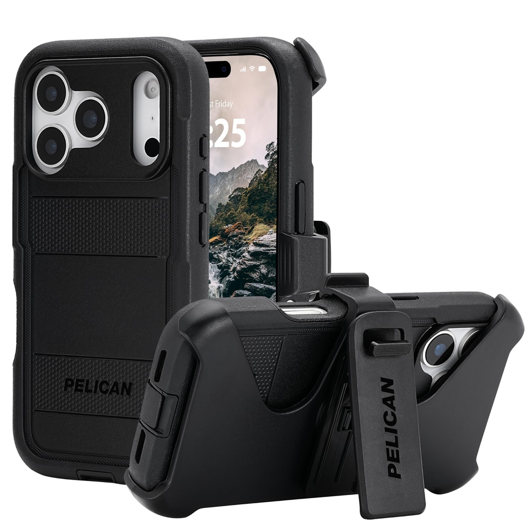 Pelican Voyager Black Magsafe Case For Iphone 17 Pro