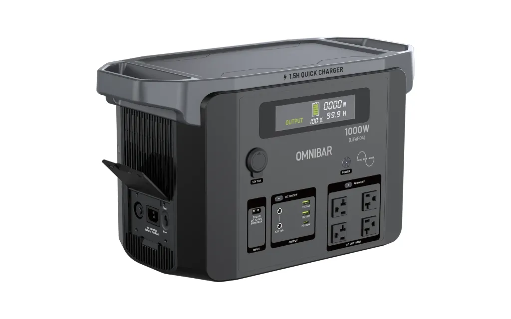 [OM.U.P.8129] Rova Portable Power Station 1000W | 1075Wh