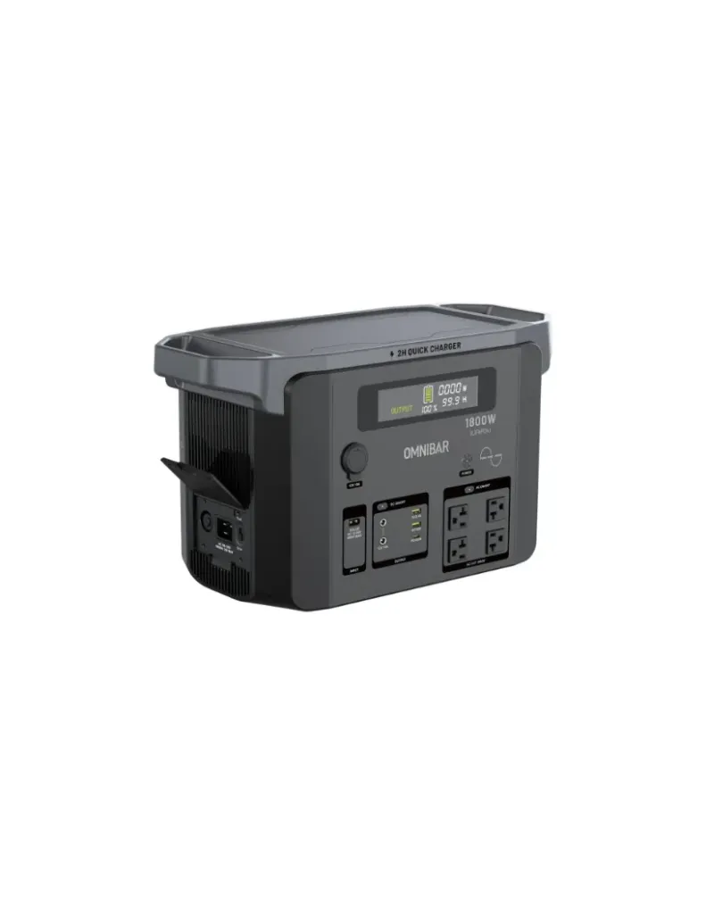 [OM.U.P.4531] Brio Portable Power Station 1800W | 1536Wh