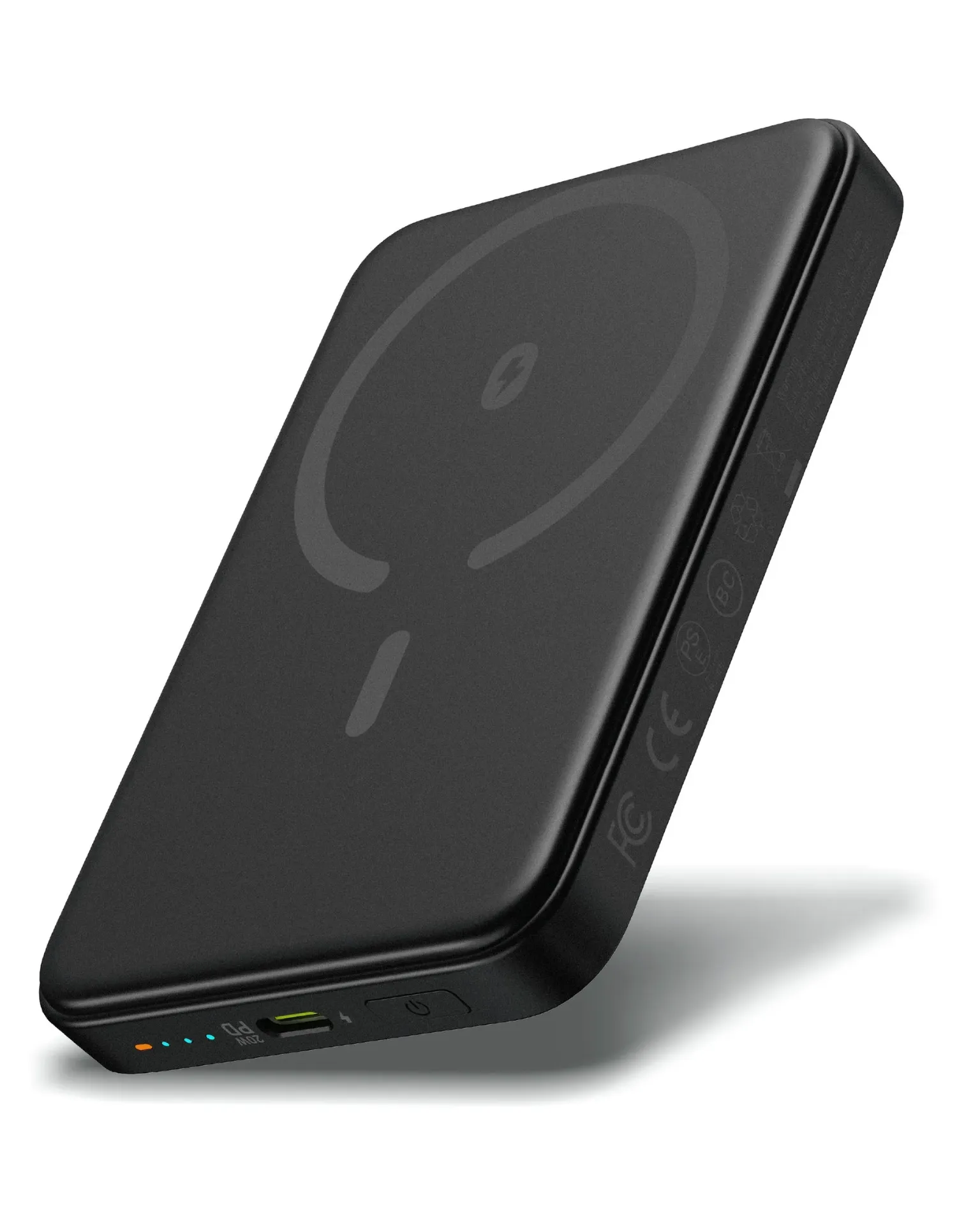 Miko Slim Magnetic Power Bank 5K, Black