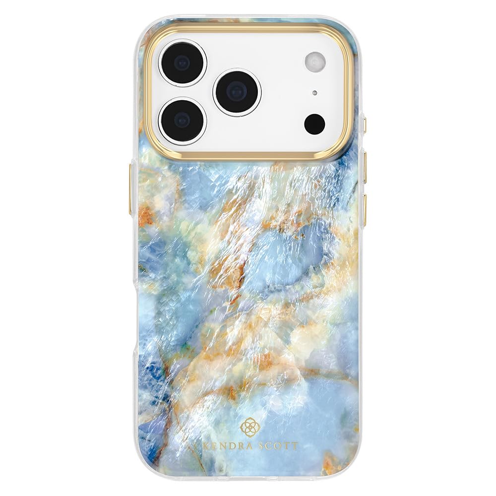 iPhone 18 Pro / iPhone 17 Pro Kendra Scott - Faux Blue Agate w/ MagSafe