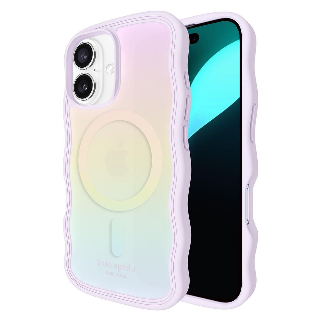 Kate Spade New York Wavy Opal Iridescent Magsafe Phone Case For Iphone 16