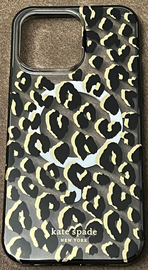Kate Spade Hardshell Case For Magsafe For Apple Iphone 14 Pro Max - City Leopard