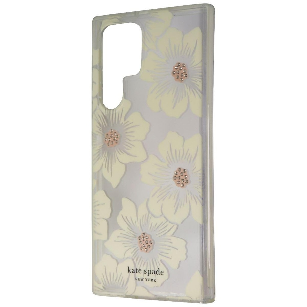 Kate Spade New York Protective Hardshell Case For Samsung Galaxy S22 Ultra - Hollyhock